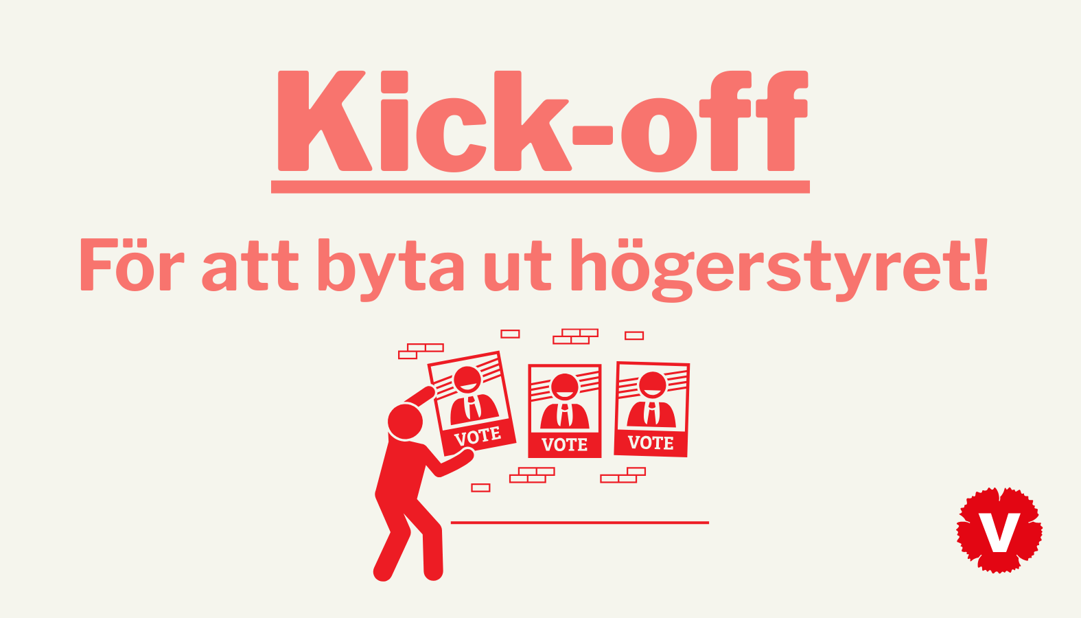 Kick-offen -  förberedelser