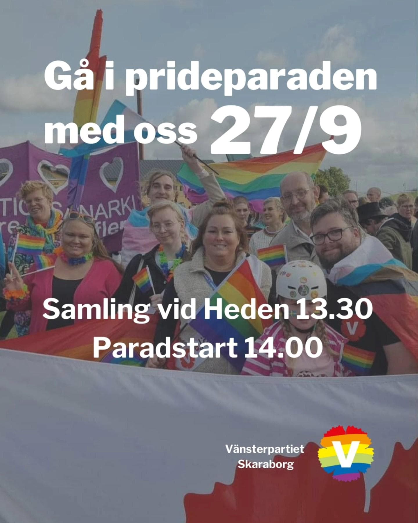 Prideparad 2025 Skövde