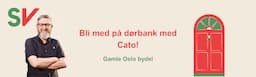 Dørbank med Cato