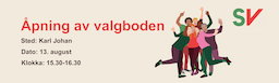 Åpning av valgboden