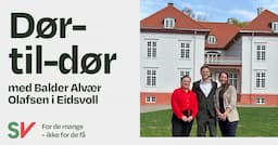 Dør-til-dør i Eidsvoll
