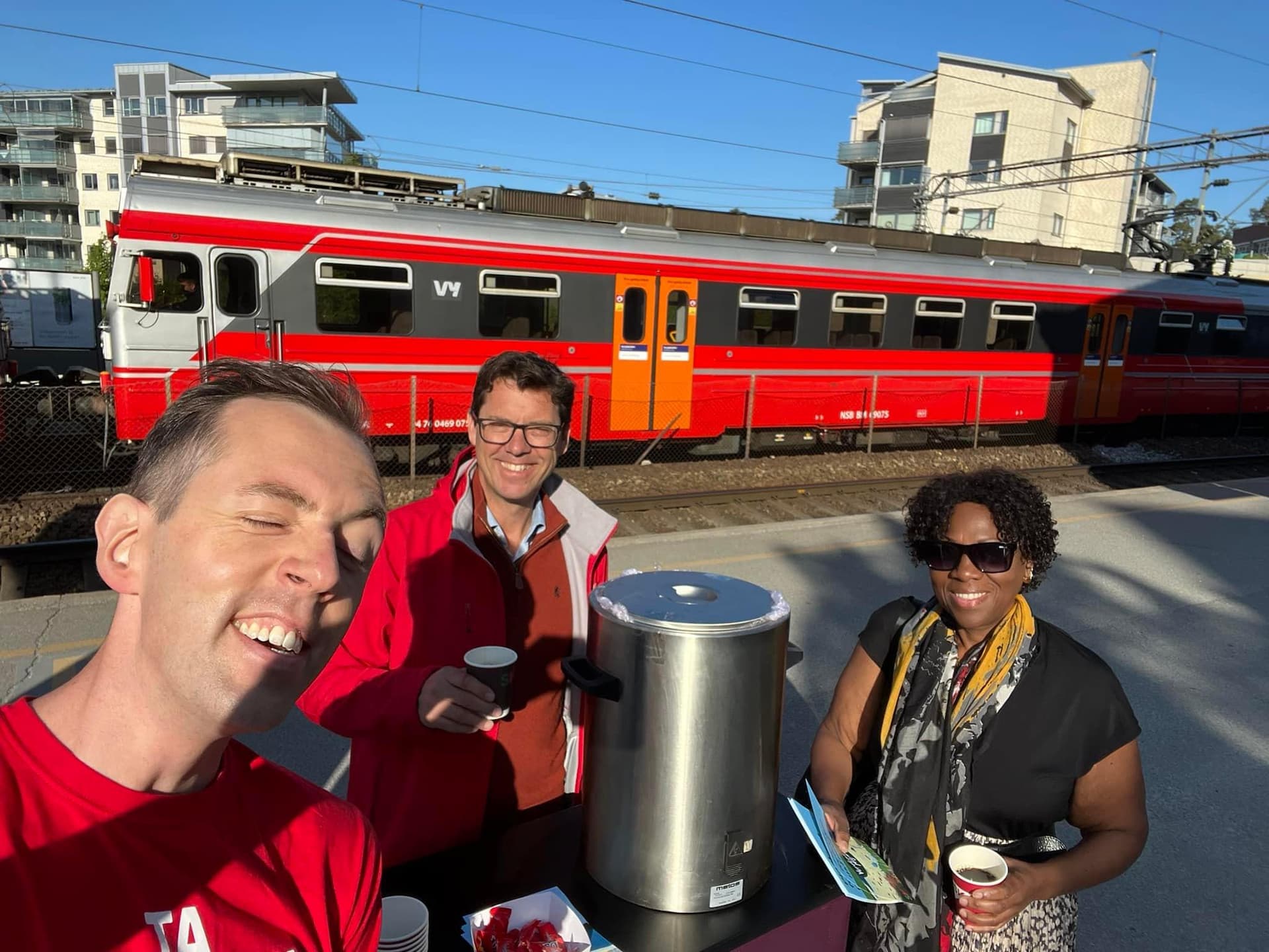 Morgenaksjon på Myrvoll