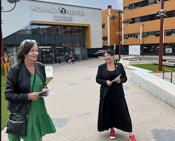 Løpeseddelutdeling verdens miljødag